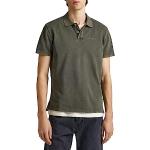 Polos brodés Pepe Jeans verts Taille M look fashion pour homme 
