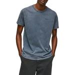 T-shirts Pepe Jeans bleus à logo en coton à manches courtes bio à manches courtes Taille L look fashion pour homme 