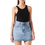 Jupes Pepe Jeans bleues Taille S look casual pour femme 