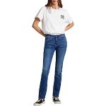 Jeans taille haute Pepe Jeans bleus délavés W33 look fashion pour femme 