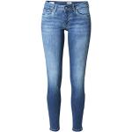 Jeans skinny Pepe Jeans bleus délavés stretch W26 look fashion pour femme 