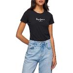 T-shirts Pepe Jeans noirs à manches courtes à manches courtes Taille L look fashion pour femme en promo 