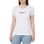 T-shirts Pepe Jeans blancs à manches courtes à manches courtes Taille XL look fashion pour femme en promo 