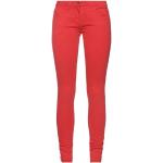 Jeans taille basse Pepe Jeans rouges en coton pour femme 