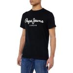 Pepe Jeans Original Stretch T-shirt pour Homme Slim Fit Manches Courtes Noir