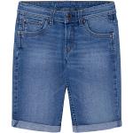 Bermudas Pepe Jeans bleus look fashion pour garçon de la boutique en ligne Amazon.fr 
