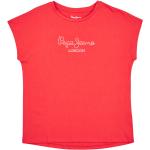 T-shirts Pepe Jeans rouges enfant Taille 14 ans en promo 