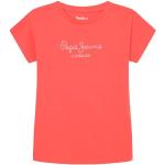 T-shirts à manches courtes Pepe Jeans rouges en coton à strass Taille 12 ans classiques pour fille en promo de la boutique en ligne Amazon.fr 