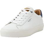 Chaussures de sport Pepe Jeans blanches étanches Pointure 43 look fashion pour homme en promo 
