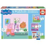 Educa - Puzzle pour Enfants progressif Peppa Pig a
