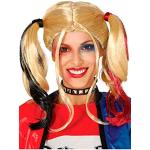 Perruques Guirca d'Halloween Suicide Squad Harley Quinn look fashion 