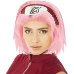 Perruques Chaks roses Naruto Tailles uniques look fashion en promo 
