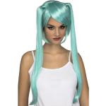 Perruques cosplay bleues Pays Hatsune Miku Taille L look fashion 
