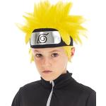 Perruque Chaks jaunes pour enfant Naruto 
