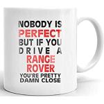 Personne N'Est Parfait Sauf Pour Land Rover Range Rover Drive Café Thé Tasse En Céramique Tasse De Travail De Bureau Cadeau