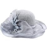 Chapeaux de mariage gris Tailles uniques look fashion pour femme 