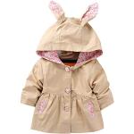 Coupe-vent kaki à motif lapins coupe-vents look fashion pour fille de la boutique en ligne Amazon.fr 