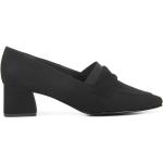 Chaussures Peter Kaiser noires en daim en daim à élastiques Pointure 39 pour femme 
