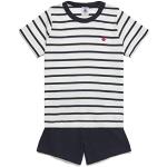 Pyjashorts Petit Bateau bleus à motif bateaux bio Taille 12 ans look fashion pour garçon de la boutique en ligne Amazon.fr 