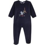 Pyjamas en velours Petit Bateau bleus en velours à motif bateaux Taille 18 mois look fashion pour bébé de la boutique en ligne Amazon.fr 