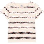 T-shirts à manches courtes Petit Bateau blancs en jersey à motif bateaux Taille 10 ans look fashion pour fille de la boutique en ligne Amazon.fr 