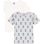 T-shirts à manches courtes Petit Bateau en coton à motif bateaux lavable en machine lot de 2 Taille 10 ans classiques pour garçon de la boutique en ligne Amazon.fr 