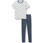 Pyjamas Petit Bateau blancs à motif bateaux bio Taille 2 ans look fashion pour garçon en promo de la boutique en ligne Amazon.fr 