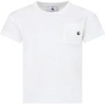 T-shirts à col rond Petit Bateau blancs à motif bateaux Taille 6 ans classiques pour fille de la boutique en ligne Miinto.fr avec livraison gratuite 