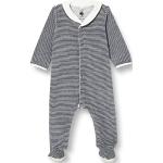 Pyjamas en velours Petit Bateau blancs en velours à motif bateaux bio Taille naissance look fashion pour bébé de la boutique en ligne Amazon.fr 