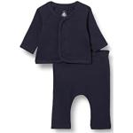Combinaisons Petit Bateau bleues à motif bateaux pour bébé bio Taille 2 ans look fashion 
