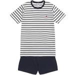 Pyjamas Petit Bateau bleus à rayures à motif bateaux bio Taille 16 ans look fashion pour garçon de la boutique en ligne Amazon.fr 