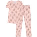 Pyjamas Petit Bateau roses à motif bateaux bio Taille 2 ans look fashion pour fille de la boutique en ligne Amazon.fr 