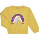 Sweatshirts Petit Bateau jaunes à motif bateaux enfant en promo 