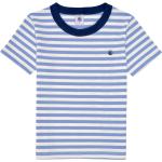 T-shirts Petit Bateau bleus à motif bateaux enfant en promo 