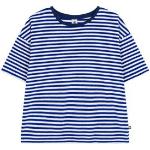 T-shirts Petit Bateau bleus à rayures à motif bateaux pour femme 