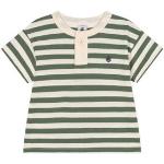 T-shirts Petit Bateau kaki à rayures à motif bateaux pour bébé de la boutique en ligne Kelkoo.fr 