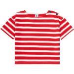 T-shirts à rayures Petit Bateau rouges à rayures à motif bateaux bio pour bébé de la boutique en ligne Kelkoo.fr 