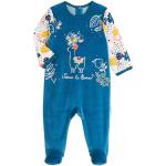 Pyjamas en velours bleus en velours Taille 9 ans look fashion pour fille de la boutique en ligne Amazon.fr 