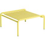 Petite Friture Table basse de jardin Week-End jaune PxHxP 69x32x60cm