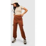 Pantalons Boohoo marron chocolat Taille M pour femme en promo 