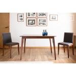 Tables de salle à manger design Pib marron en bois scandinaves en promo 