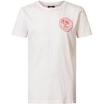 PETROL INDUSTRIES T- Shirt SS pour Homme Tricot, Rose Pastel