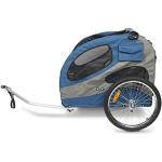 Remorques vélo Petsafe bleues en aluminium en promo 