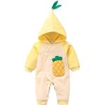 Barboteuses jaunes tropicales en coton à motif ananas Taille 3 mois look fashion pour garçon de la boutique en ligne Amazon.fr 