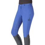 Culottes d'équitation Pfiff bleues à strass Taille XS look fashion pour femme 