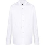 Chemises Philipp Plein blanches à manches longues à manches longues classiques pour homme 