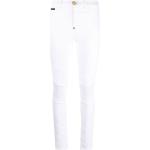Jeans skinny Philipp Plein blancs en lyocell éco-responsable W25 L28 pour femme en promo 