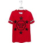 T-shirts à imprimés Philipp Plein rouges en coton Taille 8 ans pour fille de la boutique en ligne Miinto.fr avec livraison gratuite 