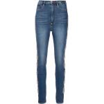 Jeans taille haute Philipp Plein bleus en coton mélangé W25 L28 pour femme en promo 