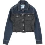 Manteaux longs Philipp Plein bleus en coton à franges Taille 10 ans classiques pour fille de la boutique en ligne Yoox.com avec livraison gratuite 
